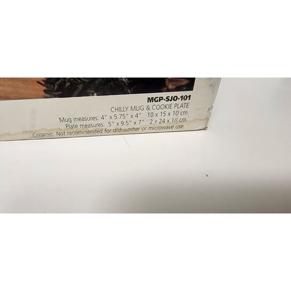 FIGI Chilly Vintage Snowman Mug & Cookie Plate - Picture 8 of 12